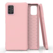 Pokrowiec Pokrowiec Soft Case rowy do Samsung Galaxy M31s