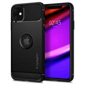 Pokrowiec Pokrowiec Spigen Rugged Armor czarny do Apple iPhone 11