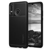 Pokrowiec Pokrowiec pancerny Spigen Rugged Armor czarny do Huawei P30 Lite