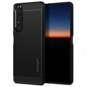 Pokrowiec Pokrowiec Spigen Rugged Armor czarny do Sony Xperia 1 III