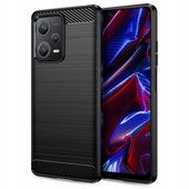 Pokrowiec Tech-Protect TpuCarbon czarny do Xiaomi Poco X5 5G