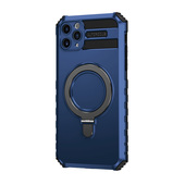 Pokrowiec Tel Protect Armor Magsafe Metal Ring Case niebieski do Apple iPhone 11 Pro