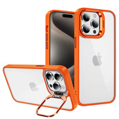 Pokrowiec Tel Protect Kickstand Case pomaraczowy do Apple iPhone 12 Pro Max