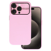 Pokrowiec Tel Protect Lichi Soft Case jasnorowy do Apple iPhone 13 Pro Max