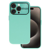 Pokrowiec Tel Protect Lichi Soft Case niebieski do Apple iPhone 15 Plus