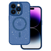 Pokrowiec Tel Protect Magnetic Splash Frosted Case granatowy do Apple iPhone 11