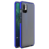 Pokrowiec elowy Spring Case ciemnoniebieski do Xiaomi Redmi Note 10 5G