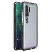 Pokrowiec elowy Spring Case czarny do Xiaomi Mi Note 10 Pro