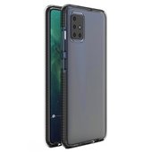 Pokrowiec elowy Spring Case czarny do Xiaomi Redmi Note 9S