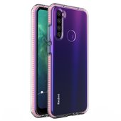 Pokrowiec Pokrowiec elowy Spring Case jasnorowy do Xiaomi Redmi Note 8T