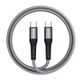 Riversong kabel Hercules C6 USB-C - USB-C 2m 100W szary CT51