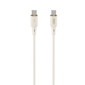 XO kabel NB-Q261 PD USB-C - USB-C 1m beowy 60W