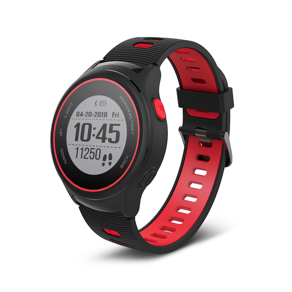 Smartwatch Forever TripleX GPS SW-600 czarno czerwony