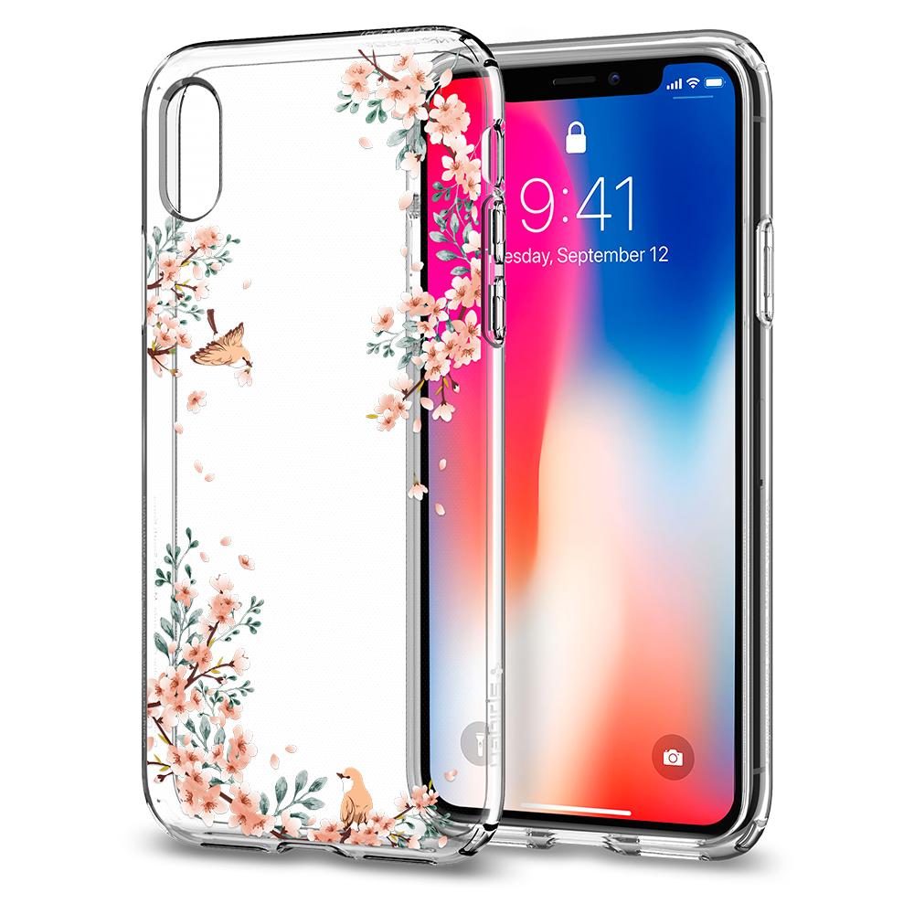 Spigen Liquid Crystal Blossom Apple iPhone X