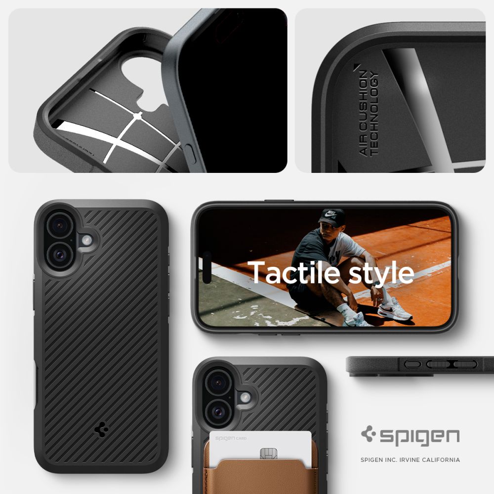 Spigen nakadka Core Armor czarny Apple iPhone 16 / 11