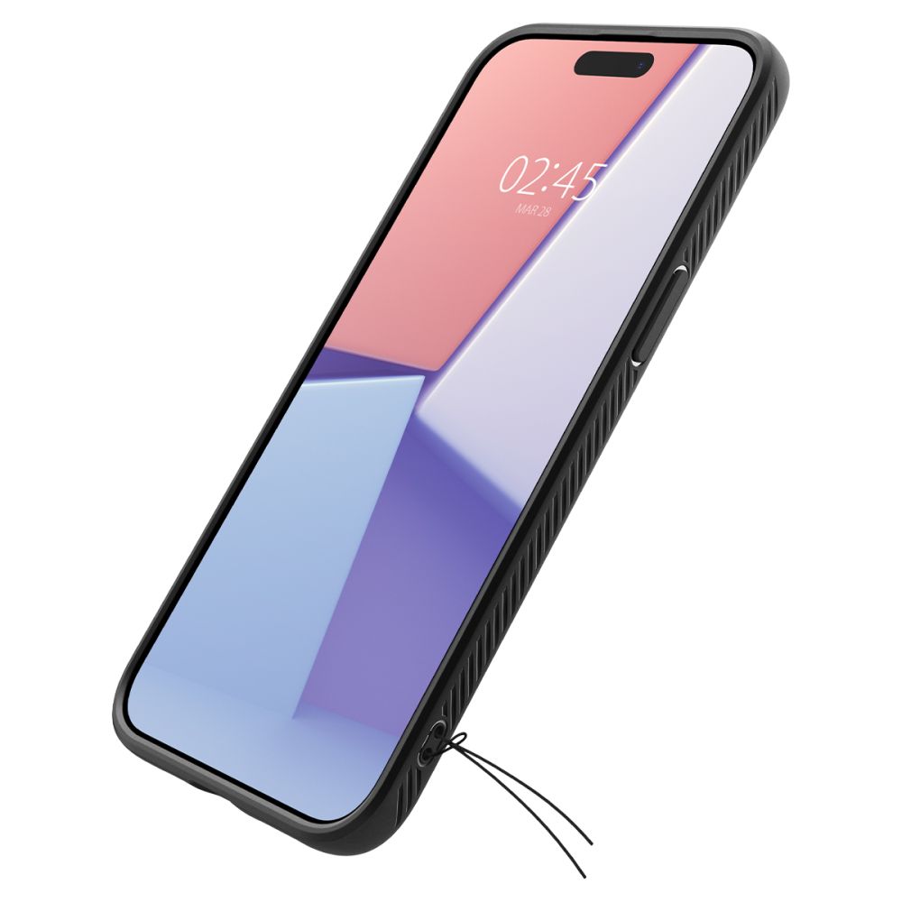 Spigen nakadka Liquid Air czarny Apple iPhone 15 Pro Max / 10