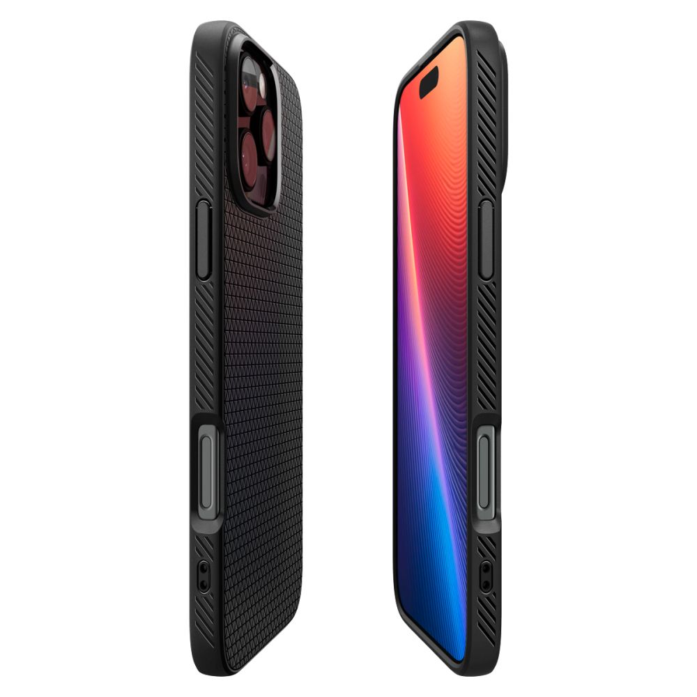 Spigen nakadka Liquid Air czarny Apple iPhone 16 Pro / 6