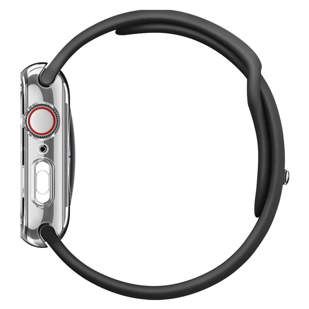 Spigen nakadka Liquid Crystal do Apple Watch 4 / 5 / 6 / SE 40 mm transparentny / 3