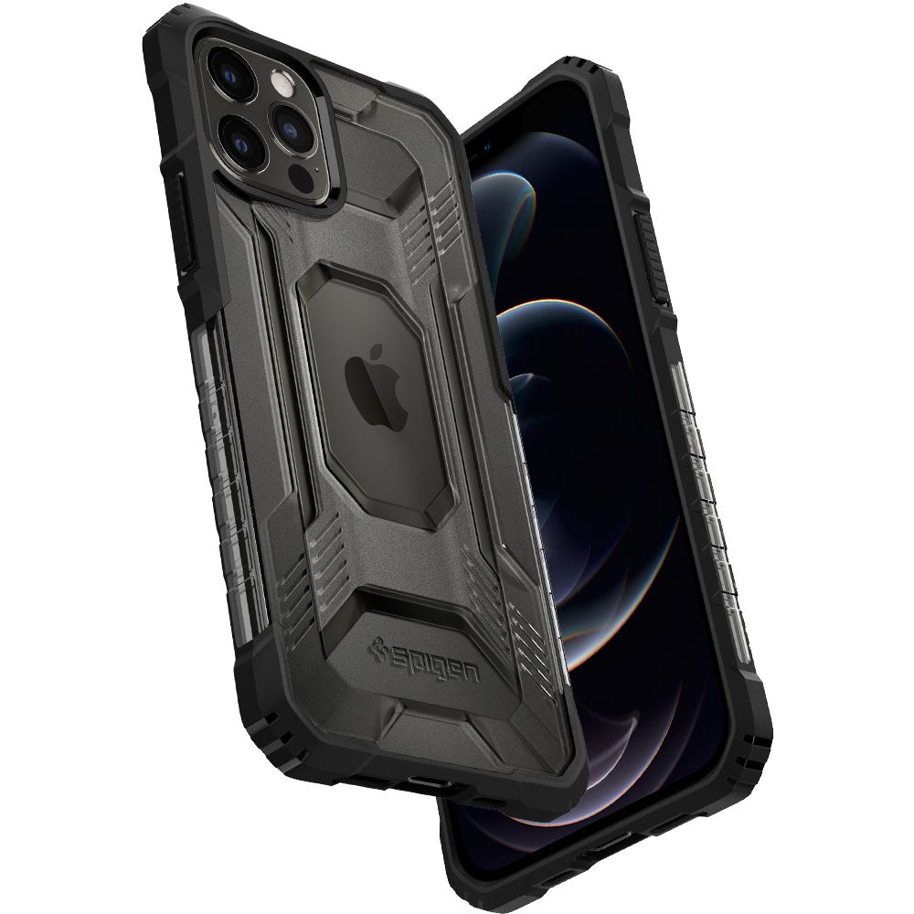 Spigen nakadka Nitro Force czarna Apple iPhone 12 Pro / 2