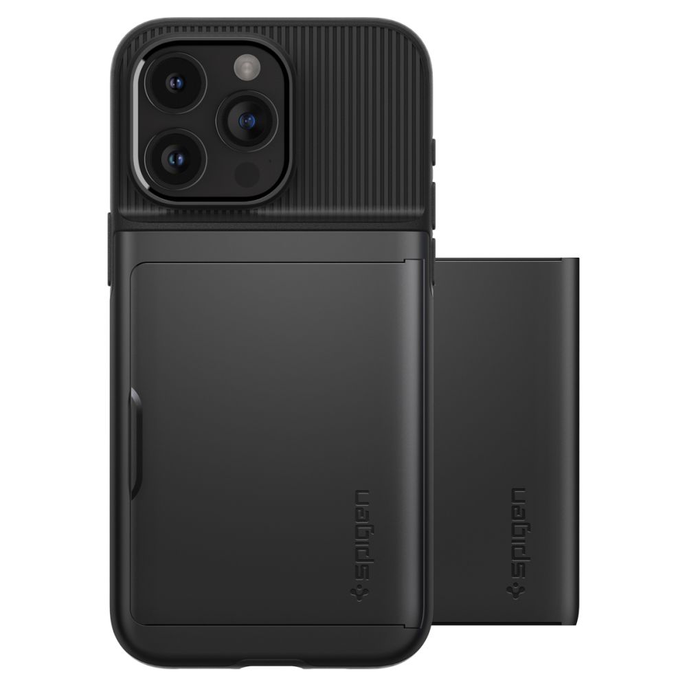 Spigen nakadka Slim Armor CS czarny Apple iPhone 15 Pro Max / 2