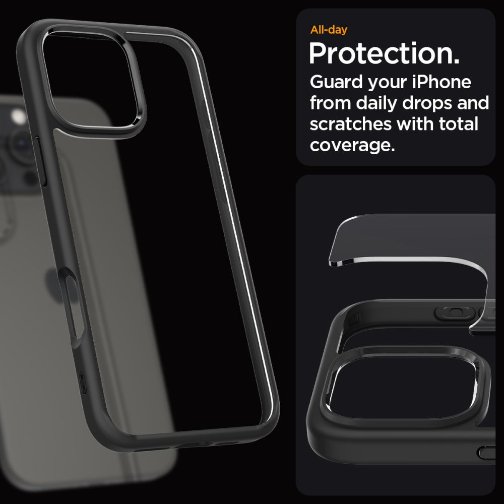 Spigen nakadka Ultra Hybrid czarny Apple iPhone 16 Pro Max / 12