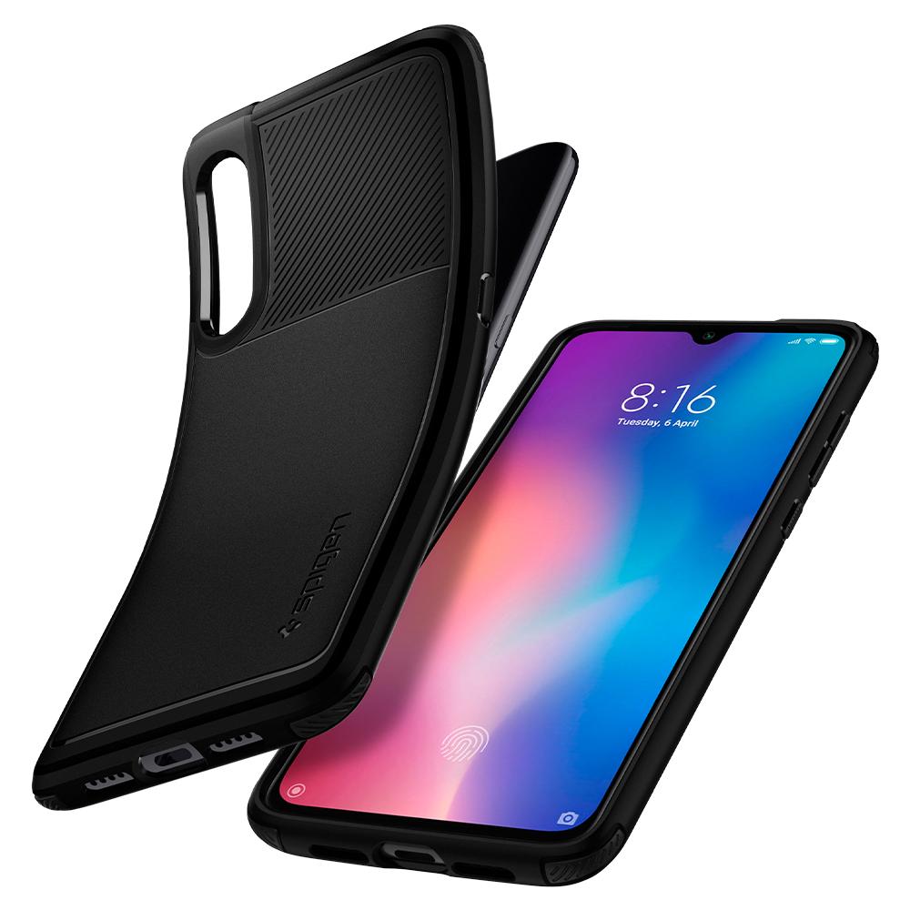 Spigen Rugged Armor black Xiaomi Mi 9 / 3