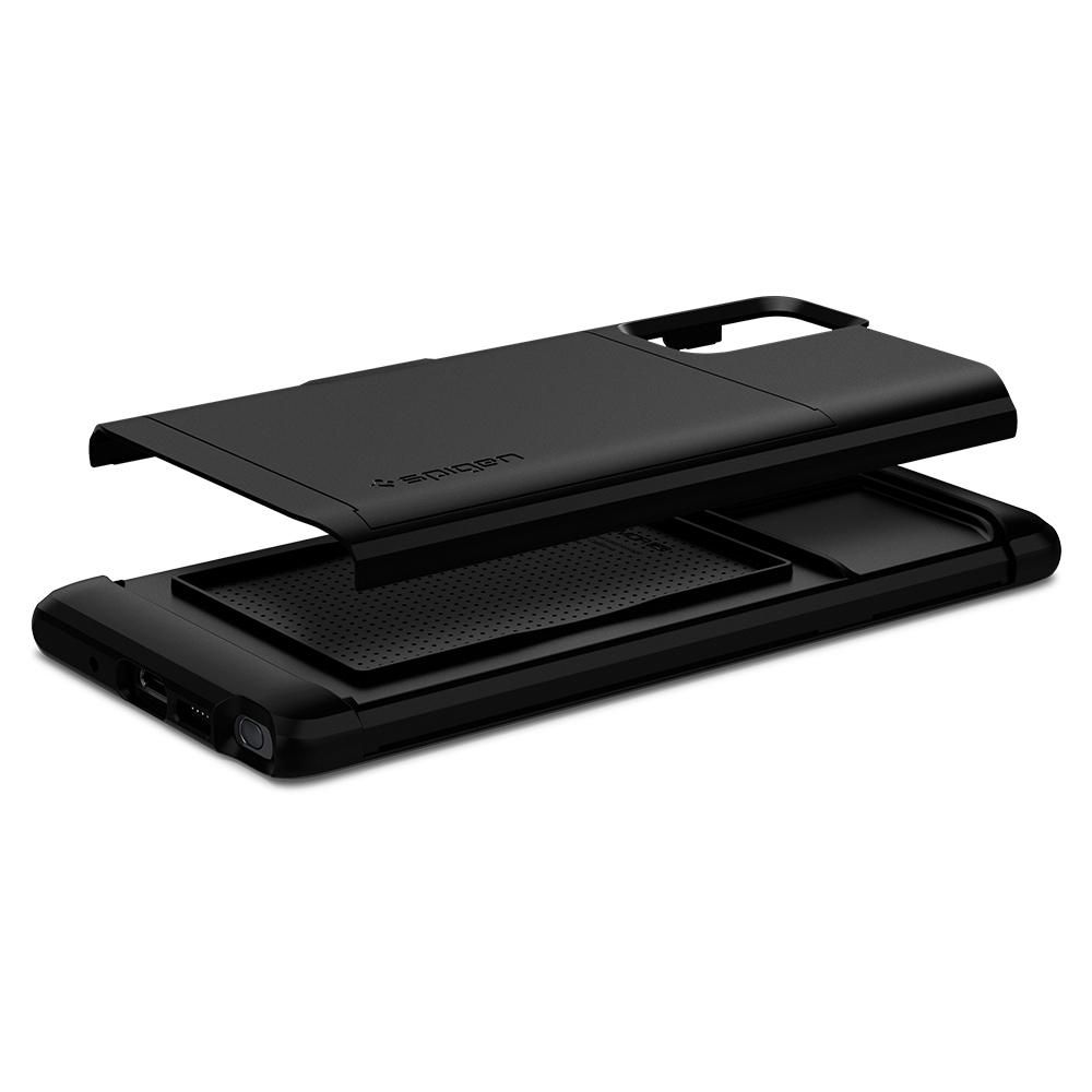 Spigen Slim Armor Cs Czarne Samsung Galaxy Note 20 / 6