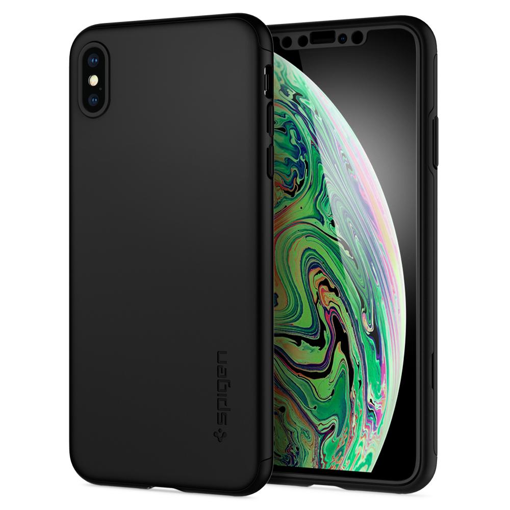 Spigen Thin Fit 360 black Apple iPhone XS Max / 5