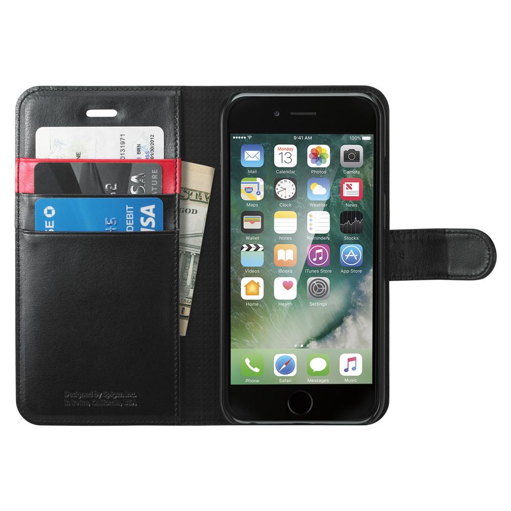 Spigen Wallet S black Apple iPhone 7