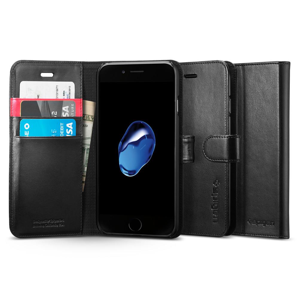 Spigen Wallet S black Apple iPhone 7 / 5