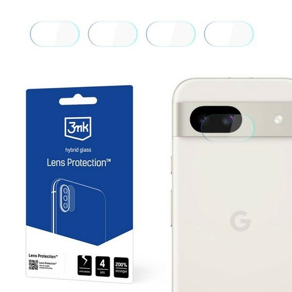 Szko hartowane 3MK Lens Protect na aparat Google Pixel 8a