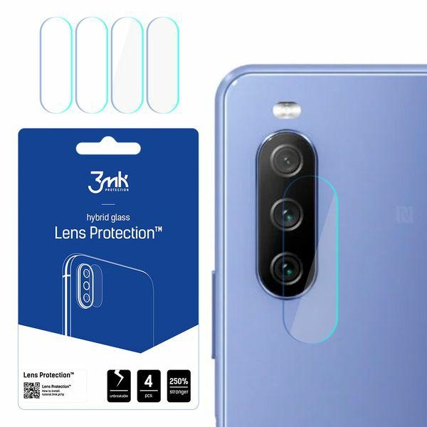 Szko hartowane 3MK Lens Protect na aparat Sony Xperia 10 III 5G