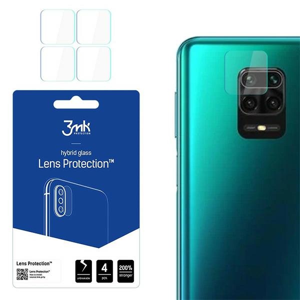 Szko hartowane 3MK Lens Protect na aparat Xiaomi Redmi Note 9 Pro Max