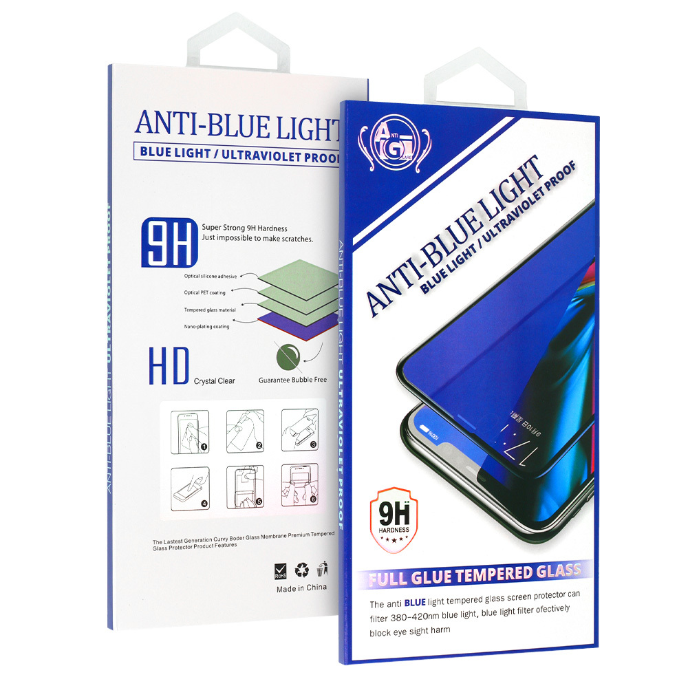 Szko hartowane Anti-Blue Full Glue Apple iPhone 11 Pro Max / 8