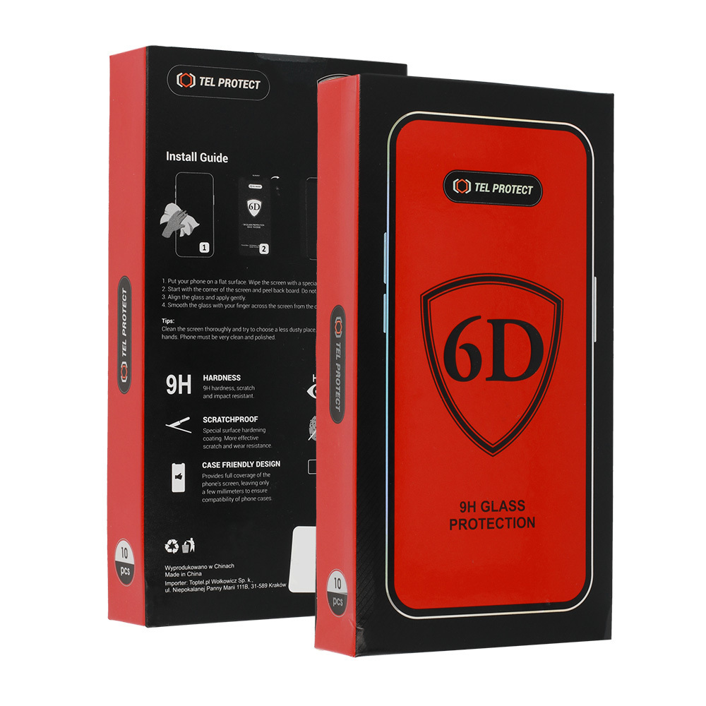 Szko hartowane Full Glue 6D czarny Samsung Galaxy A15 4G