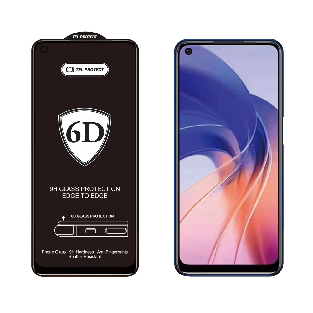 Szko hartowane Full Glue 6D czarny Xiaomi Redmi A1 Plus / 3