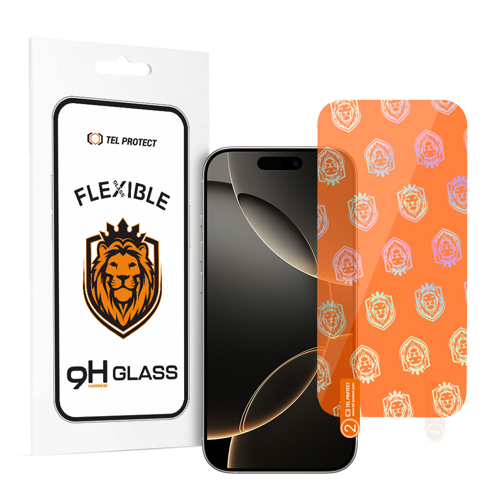 Szko hartowane hybrydowe Tel Protect Best Flexible Apple iPhone 16 Pro