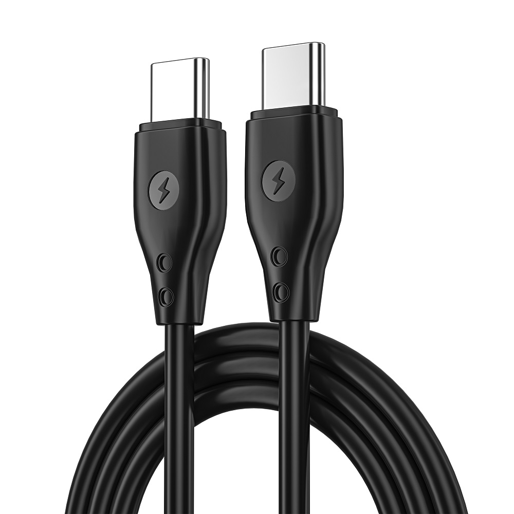 WIWU kabel Pioneer Wi-C002 USB-C - USB-C 67W czarny