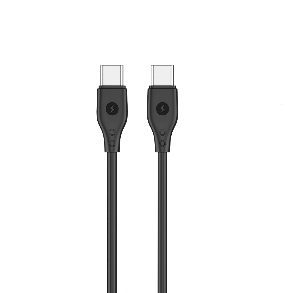 WIWU kabel Pioneer Wi-C002 USB-C - USB-C 67W czarny / 2