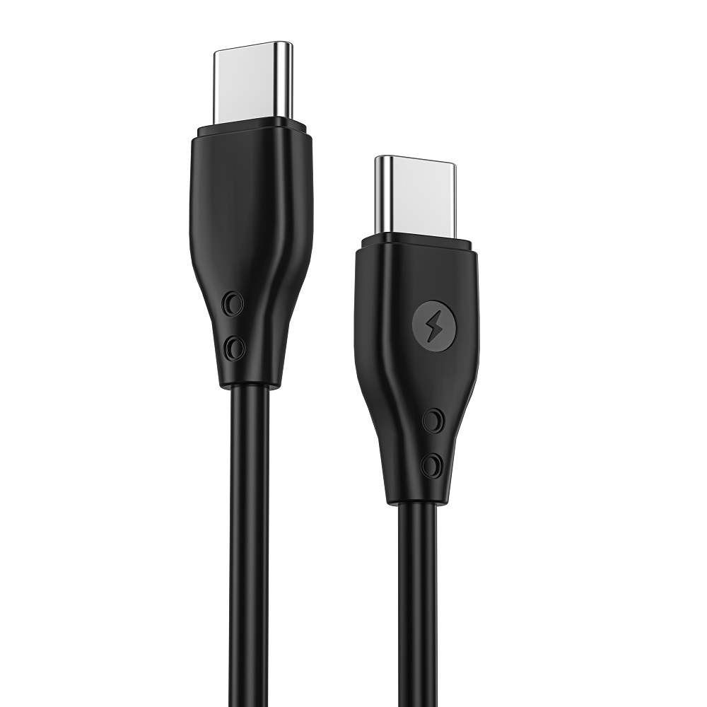 WIWU kabel Pioneer Wi-C002 USB-C - USB-C 67W czarny / 3