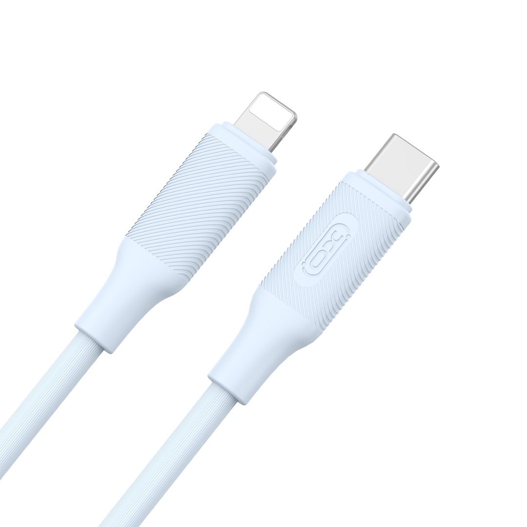 XO kabel NB-Q265A PD USB-C - Lightning 1,0m 27W niebieski / 2