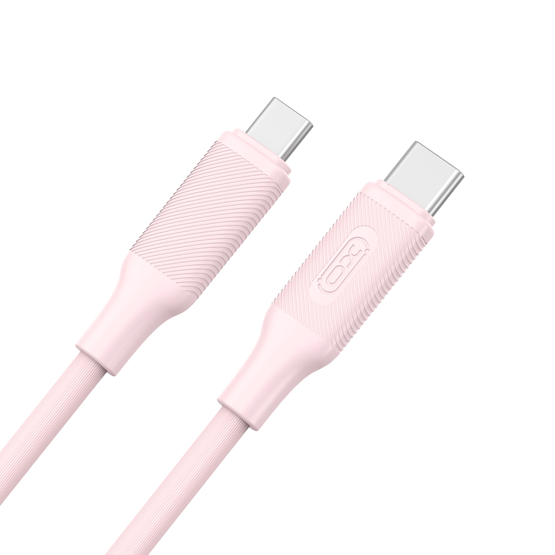 XO kabel NB-Q265B PD USB-C - USB-C 1,0m 60W rowy / 2