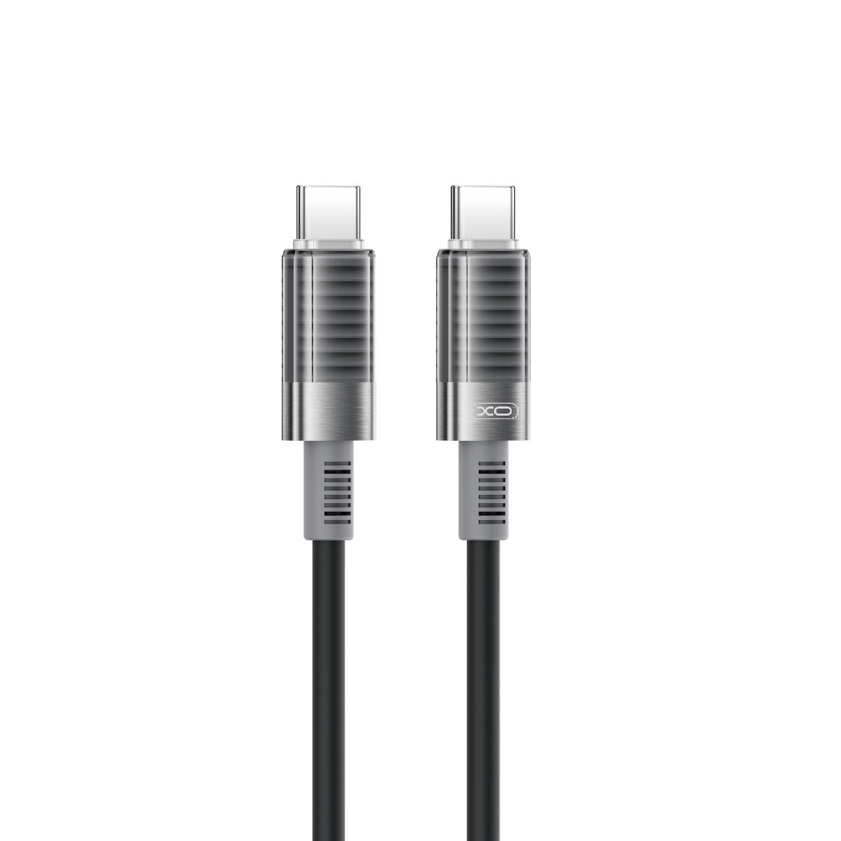 XO kabel NB-Q282B PD USB-C - USB-C 1,0m 60W czarny