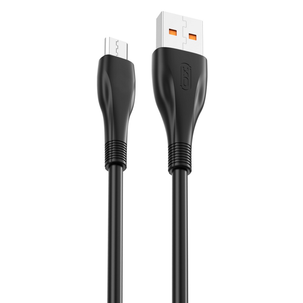 XO kabel NB185 USB - microUSB 1,0m 6A czarny