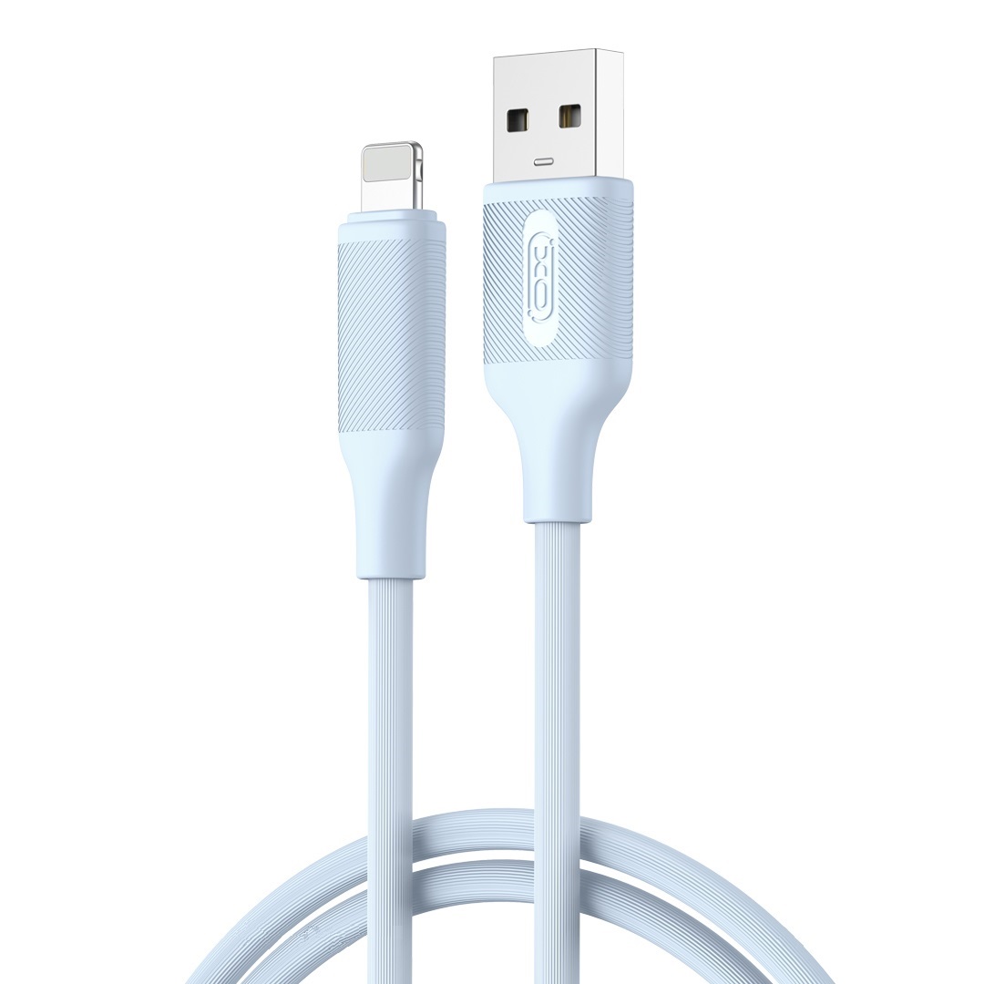 XO kabel NB265 USB - Lightning 1,0m 2,4A niebieski