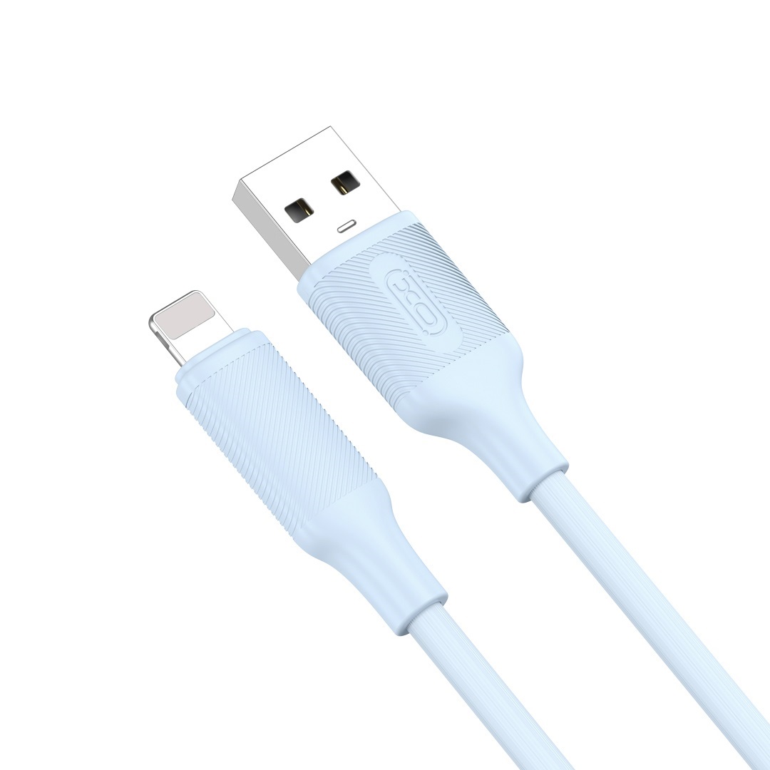 XO kabel NB265 USB - Lightning 1,0m 2,4A niebieski / 2