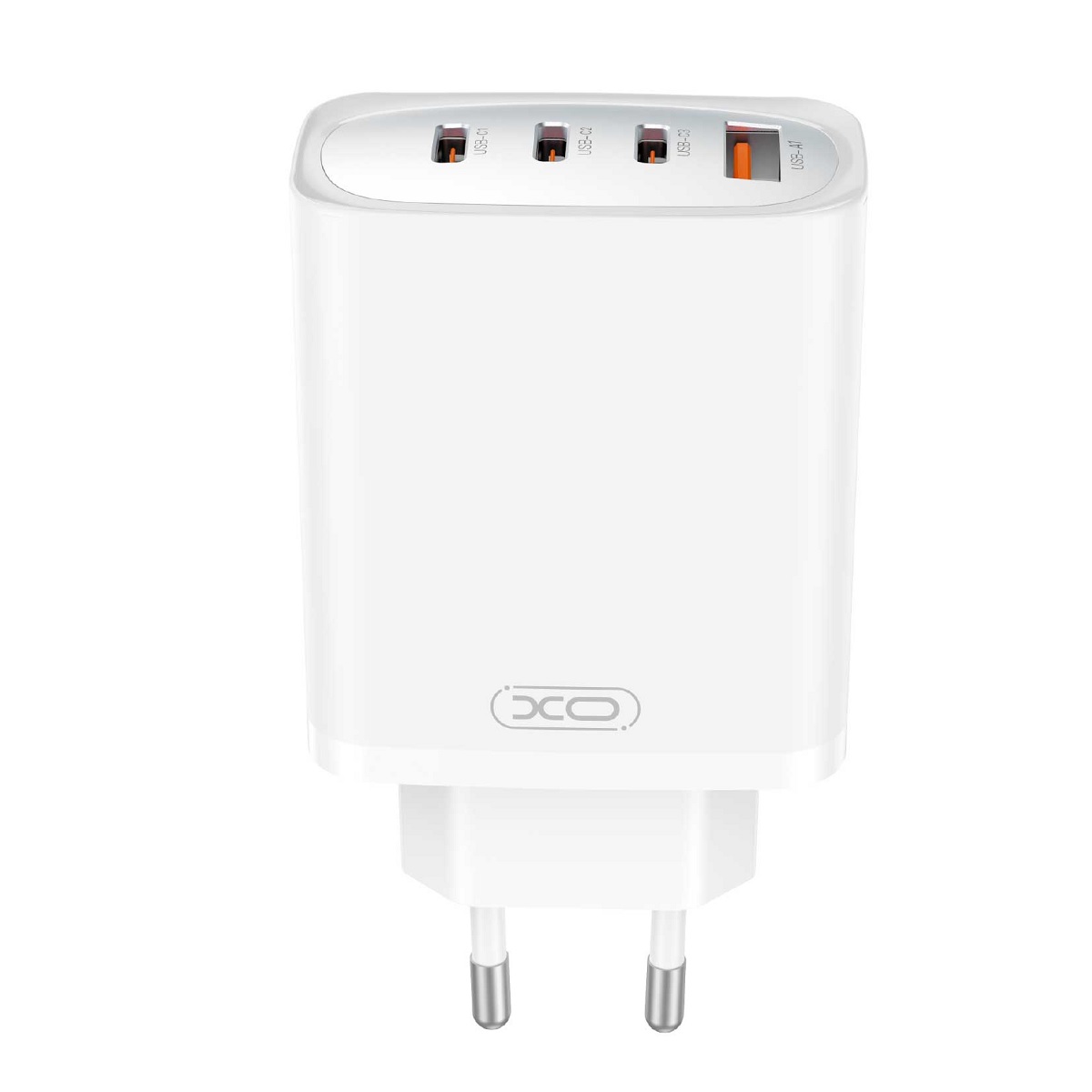 XO adowarka sieciowa CE23 PD 65W 3x USB-C 1x USB biaa