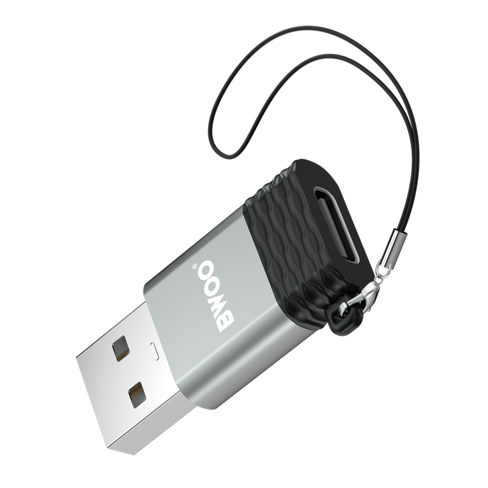 BWOO adapter BZ-38 USB-C - USB szary OTG / 7